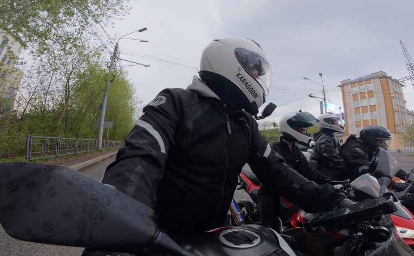 Caught in the First Rain of the Motorcycle Season