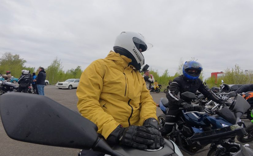 Kirill Burned Rubber at the 2026 Motorcycle Season Opening in Tomsk