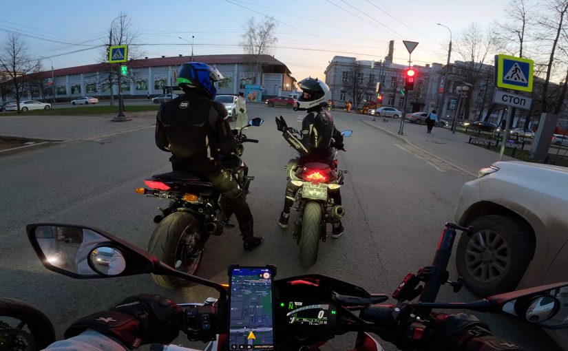 First Group Ride Through Tomsk of the 2026 Season